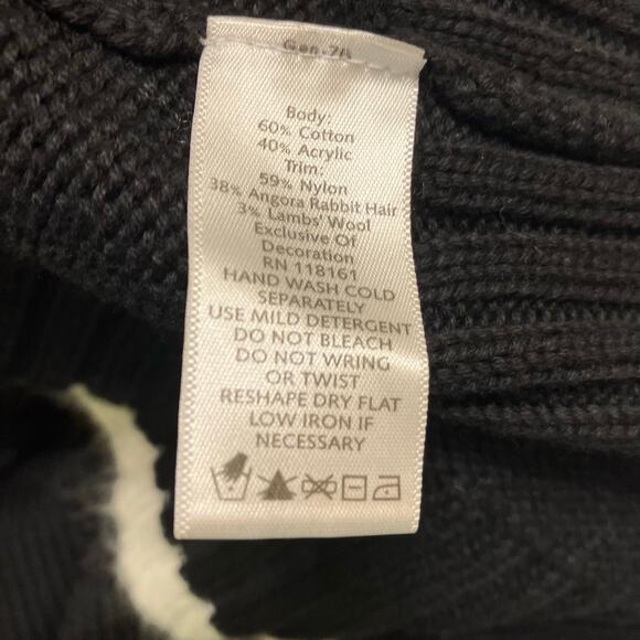 Quacker Factory Sz 1X Holiday Cardigan w Embroidered & Beaded Snowflakes Flaws - Picture 16 of 16